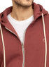 Reddish Brown SW - Zipper - Khotwh